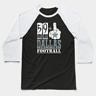 Funny Dallas Pro Football Finger Baseball T-Shirt